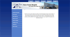 Desktop Screenshot of knoxcohospital.com